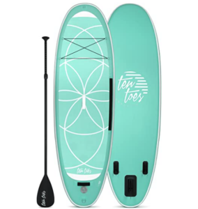 Retrospec Weekender-Yogi 10' Extra Wide Inflatable Stand Up Paddleboard