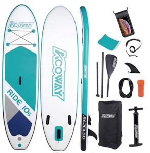 ACOWAY Inflatable SUP Stand Up Paddle Board