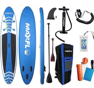 maxflo 10 foot inflatable paddle board