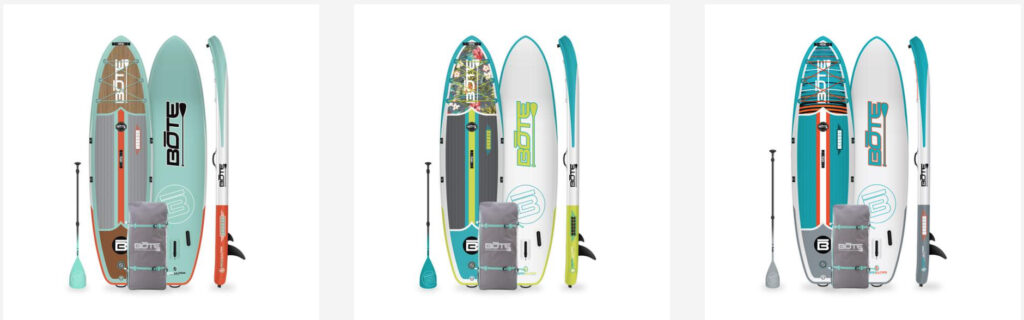 Bote paddle board overview