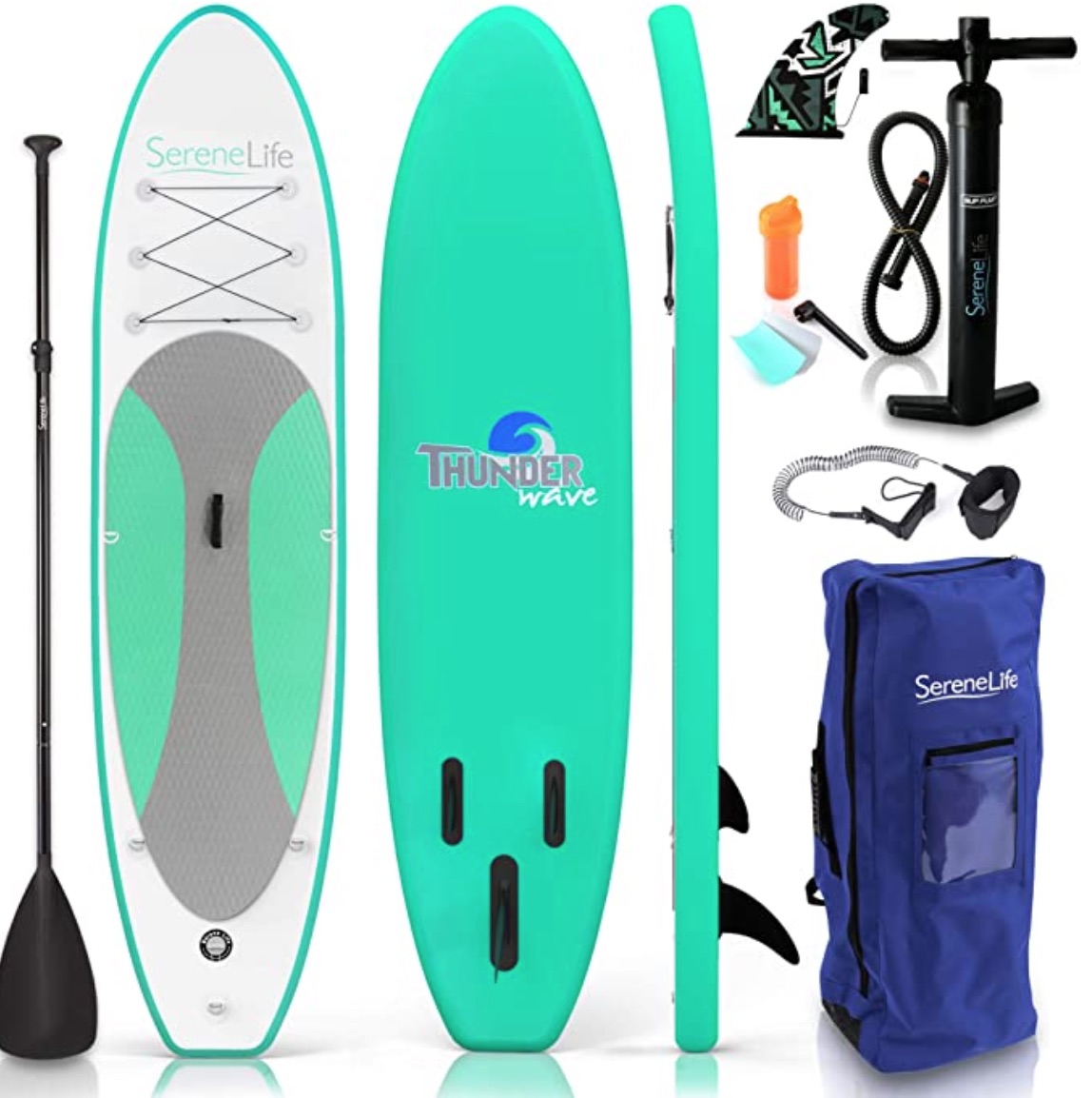 free flow thunderwave paddle board by serenlife