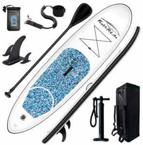 FEATH-R-LITE Inflatable Paddl board Ultra-Light (16.7lbs) SUP