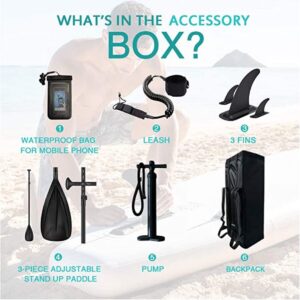 feath-r-lite paddle board SUP accessory list