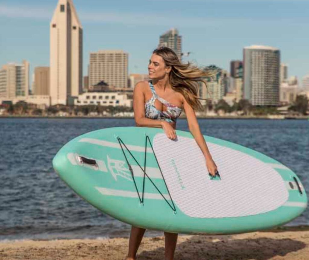 tower paddle board mermaid womens SUP