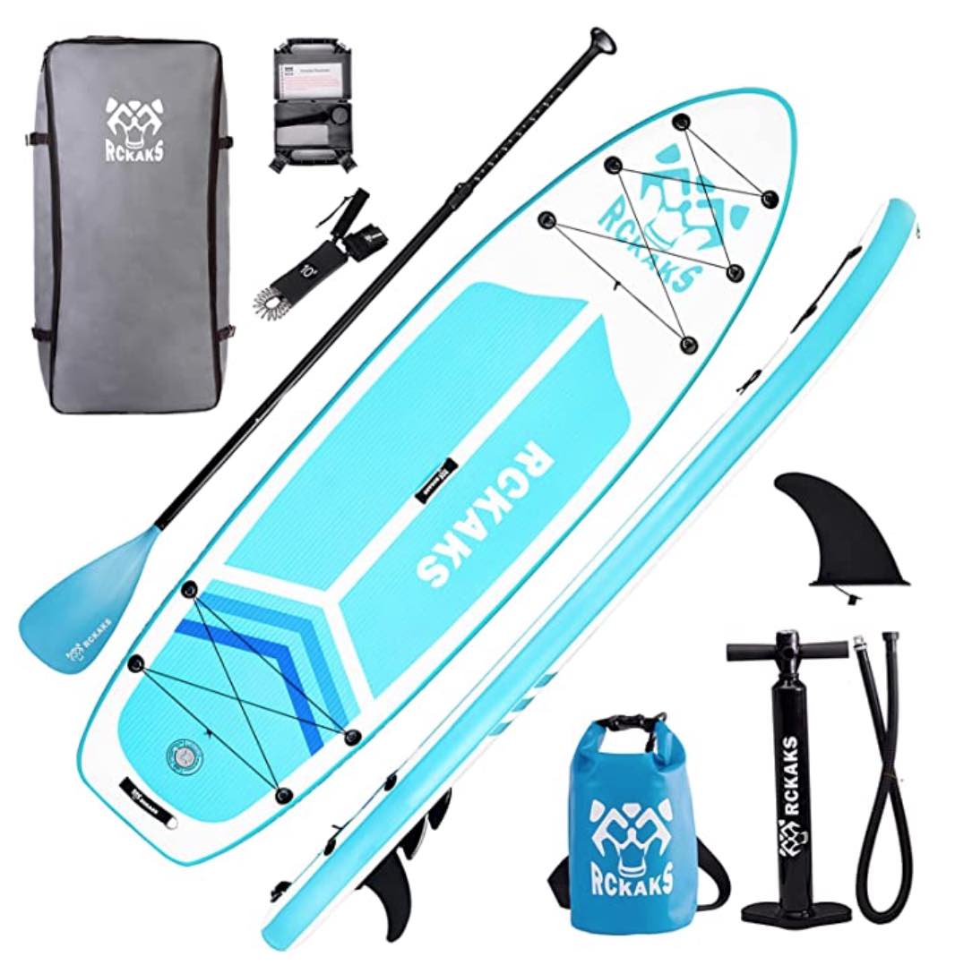 RCKAKS inflatable paddle board review