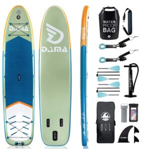 DAMA Inflatable Family Stand Up Paddle Board with Durable SUP Accessories